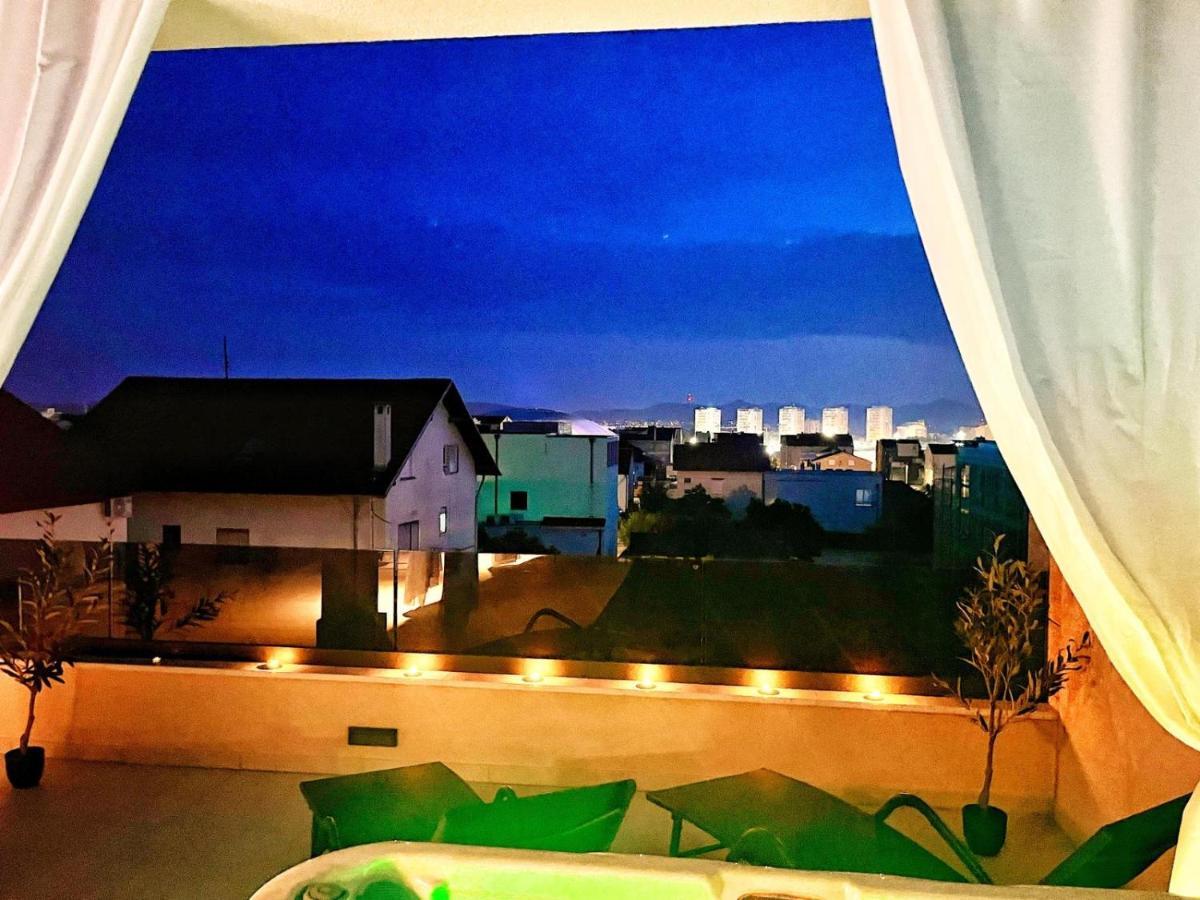 Olive Oasis Penthouse With Jacuzzi Leilighet Zadar Eksteriør bilde